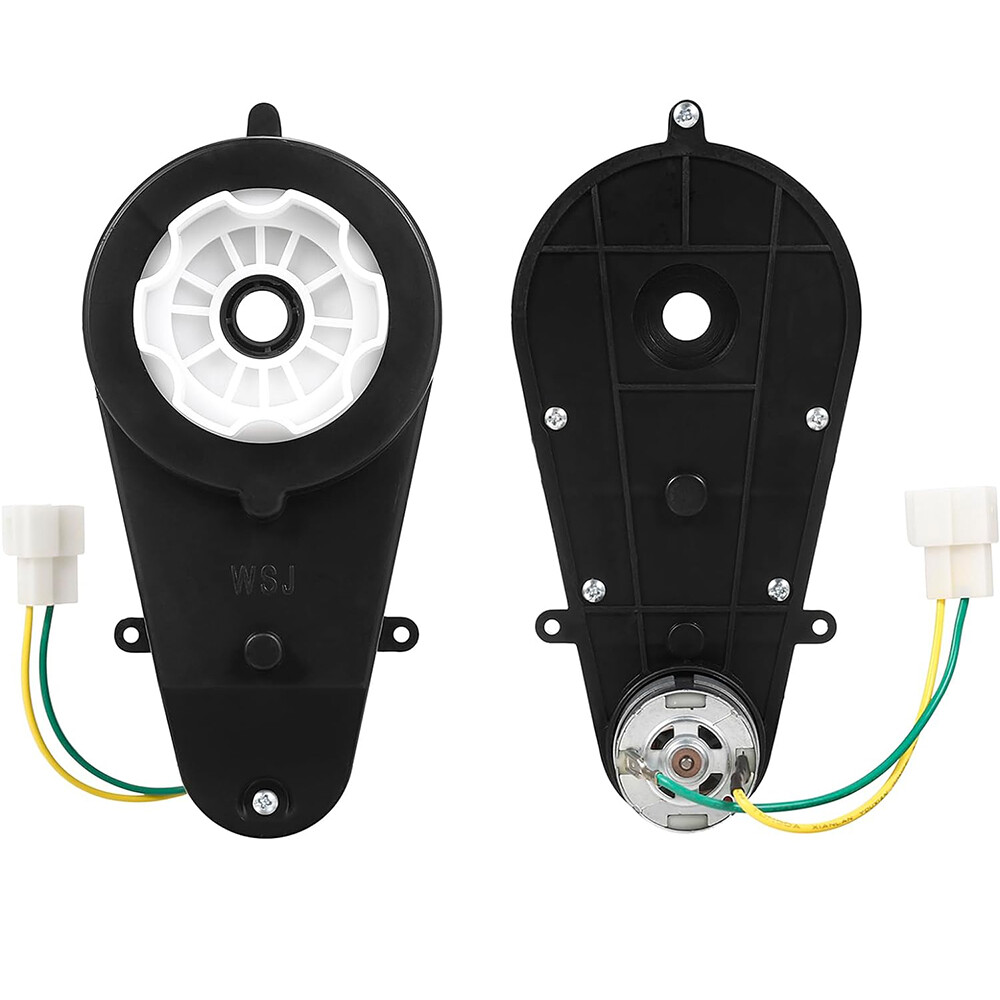 1 Pair 12V Power Wheels Gearbox 35000rpm Motor for Electric Car Kids Ride On Car