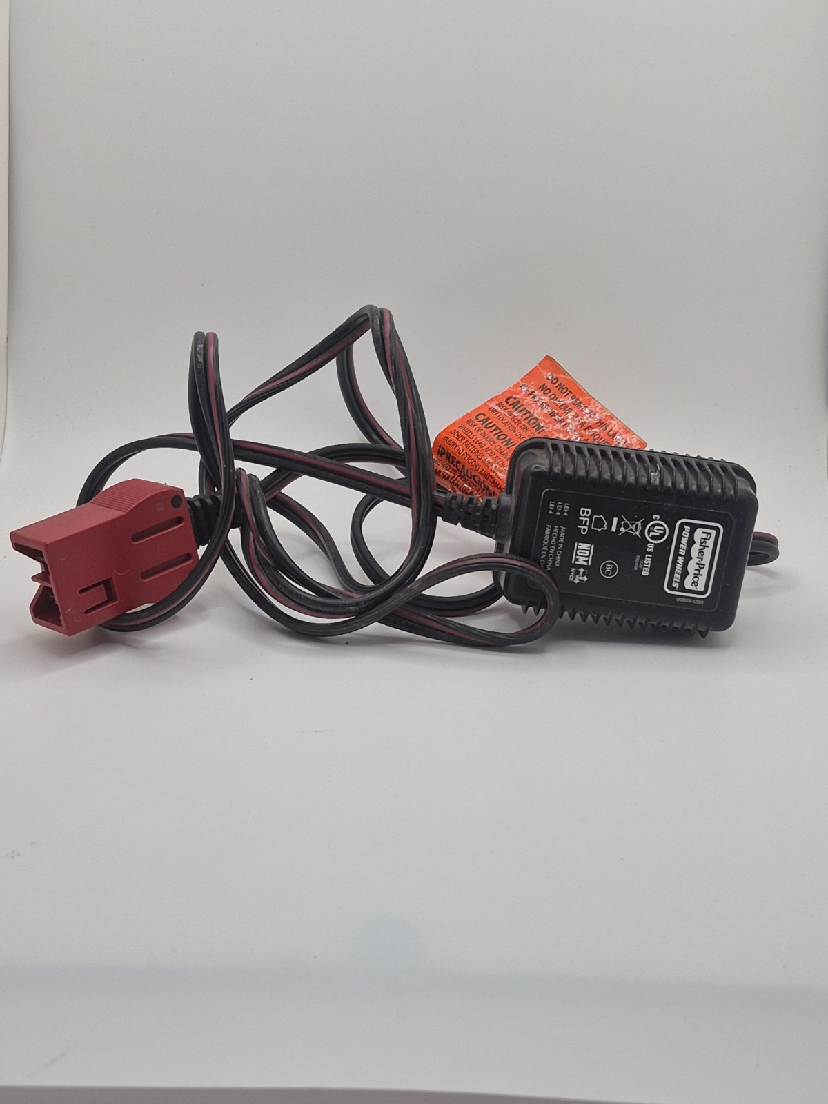 Power Wheels 6V 1200mA Red Battery Charger 00801-1481 Genuine Fisher Price