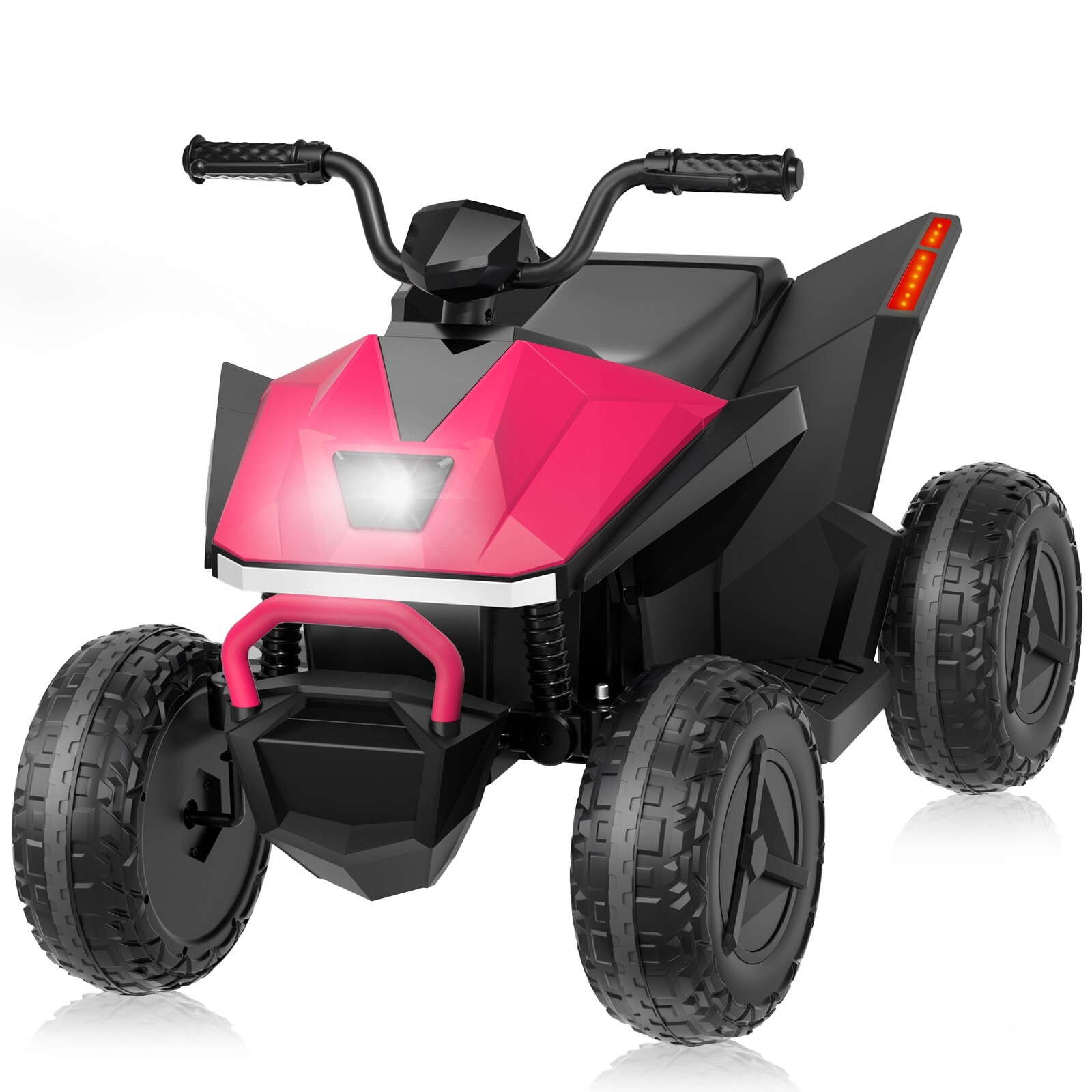 24V children’s beach toy car ATV with 4 spring suspensions and music LED lights
