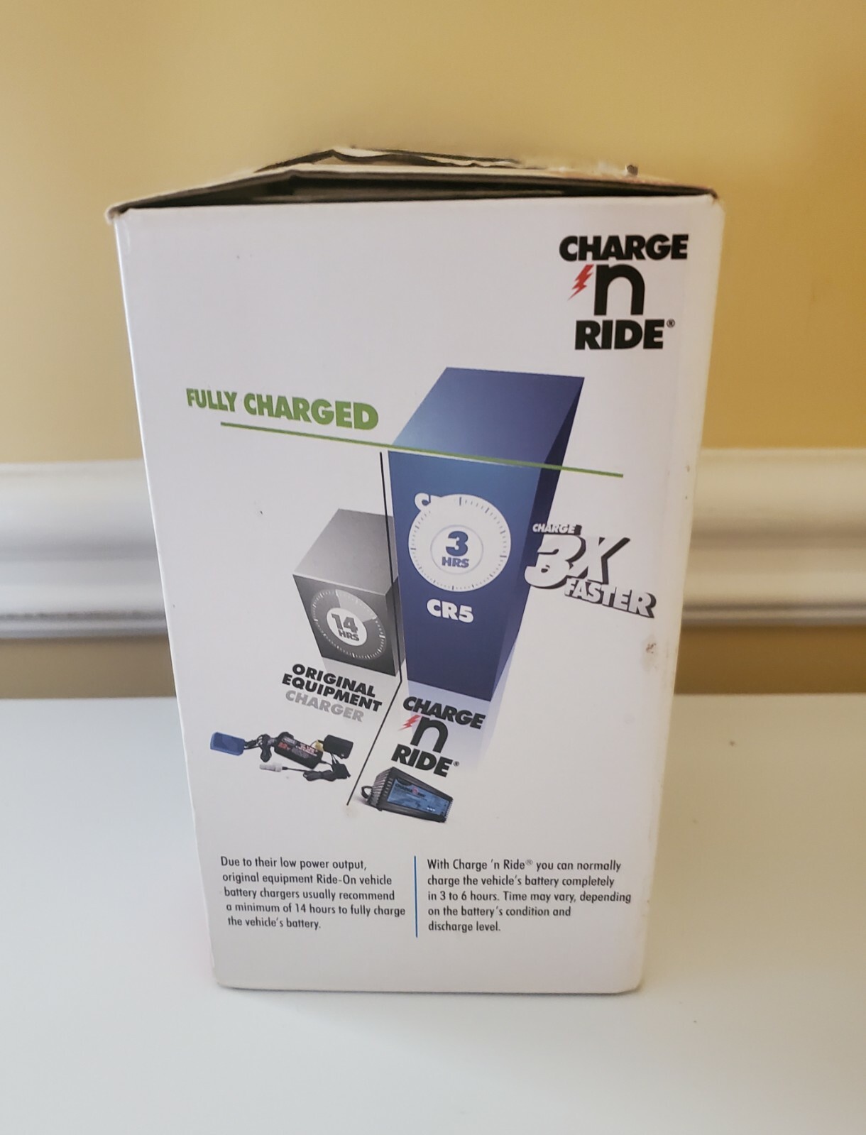 Schumacher Charge N Ride 6V 12V CR5 Fast Battery Charger for Ride On Toys