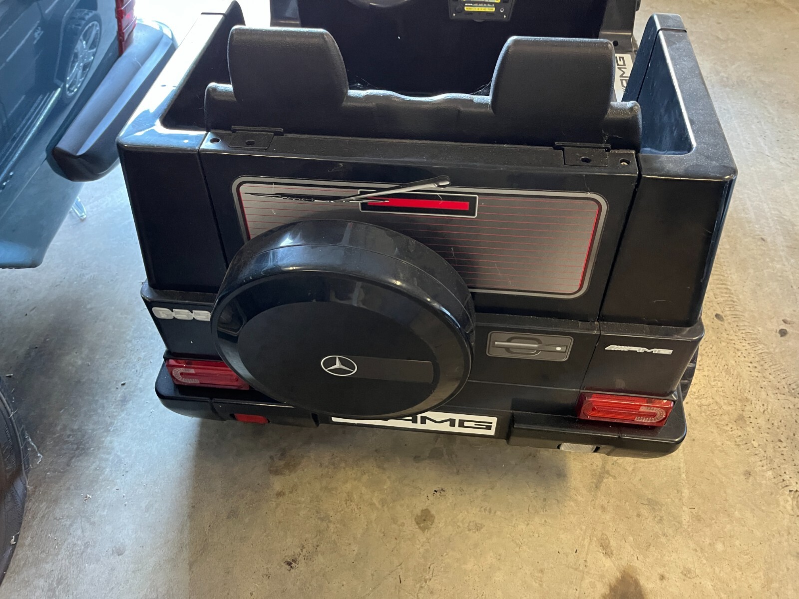 Mercedes AMG G-wagon G55 G63 Ride on Car / Pedal Car 12v TWO SEATER