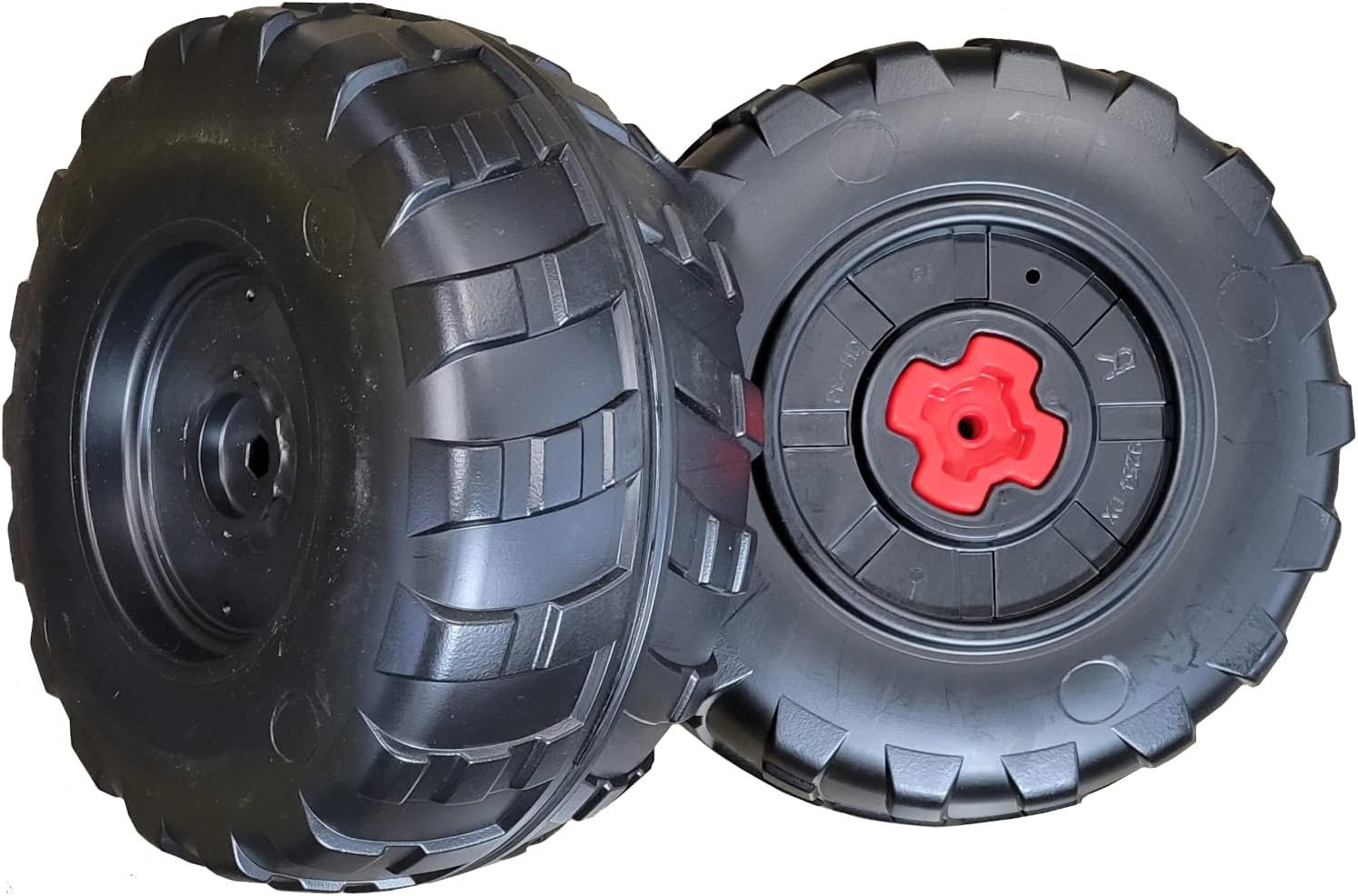 Peg Perego John Deere Gator XUV Ride On Replacement Rear Wheels 2 Pack USA MADE