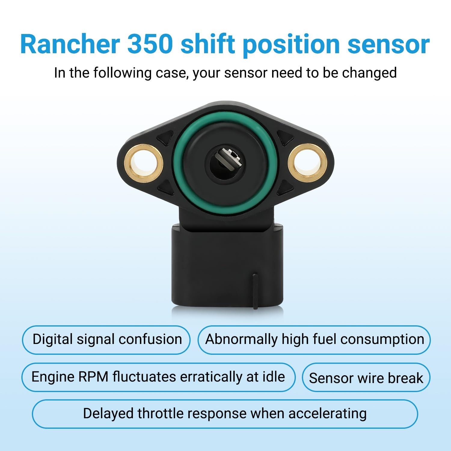 Electric Power Shift Control Motor & Angle Position Sensor Compatible with Ra…
