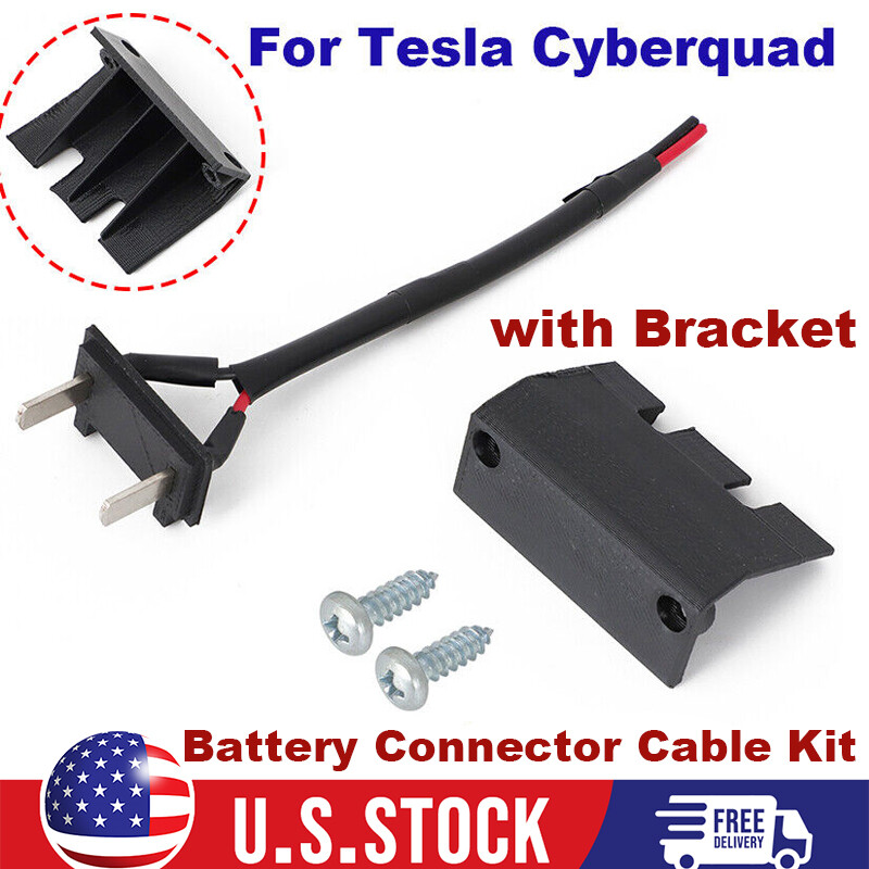 Battery Connector Cable Set For Tesla Cyberquad Kids with CNX-50 Power Connector