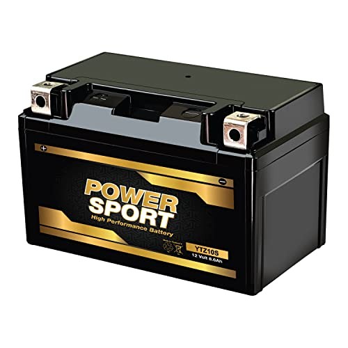 YTZ10S AGM Motorcycle 12V Battery – 8.6Ah, 220 CCA Powersports Batteries for