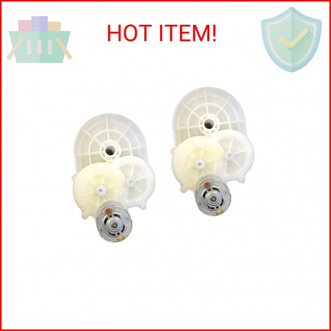 Peg Perego Official RZR/Gator 12V Motor Gearbox Replacement Kit White