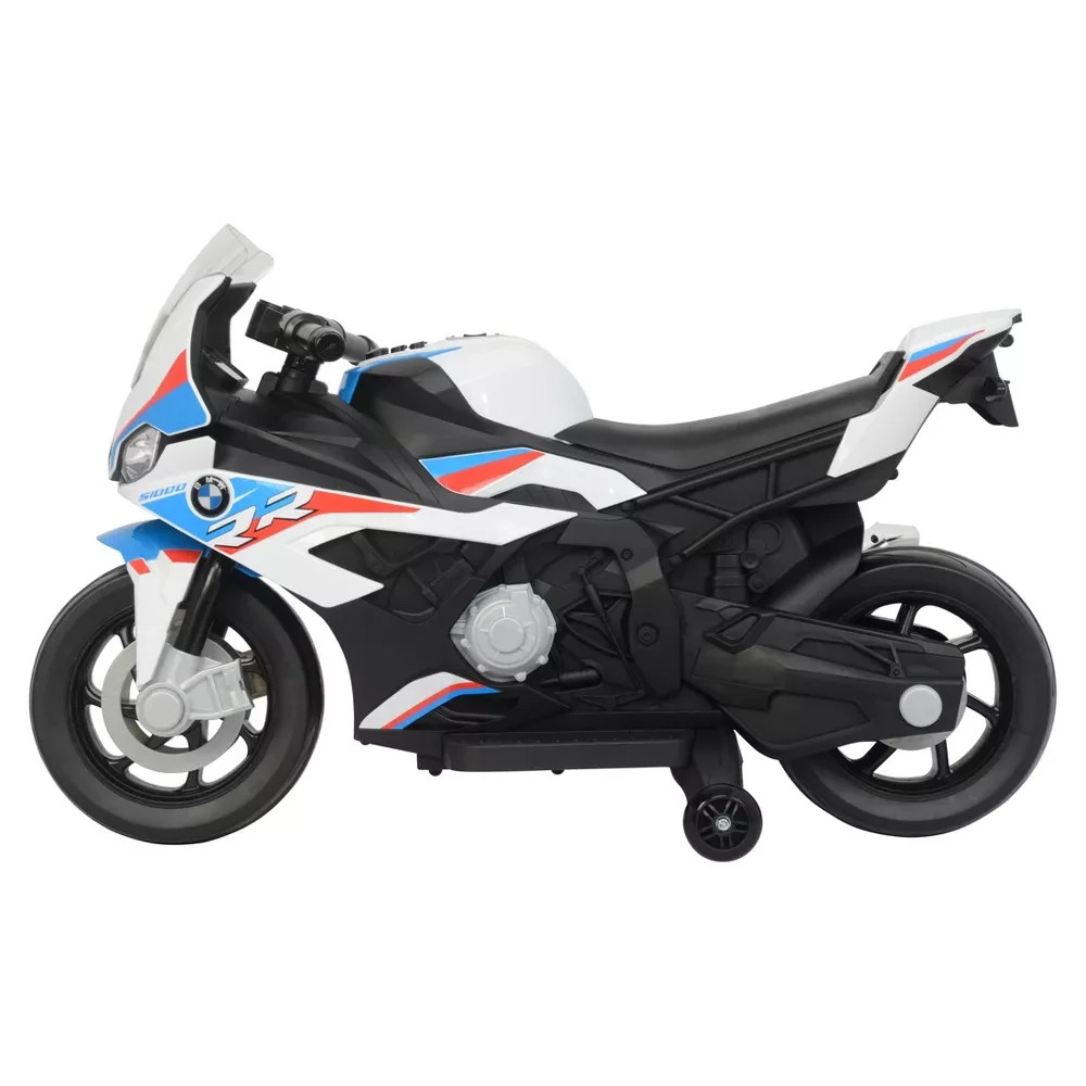 Best Ride on Cars BMW S1000RR 12V Ride-On Motorcycle Kids w/ Training Wheels