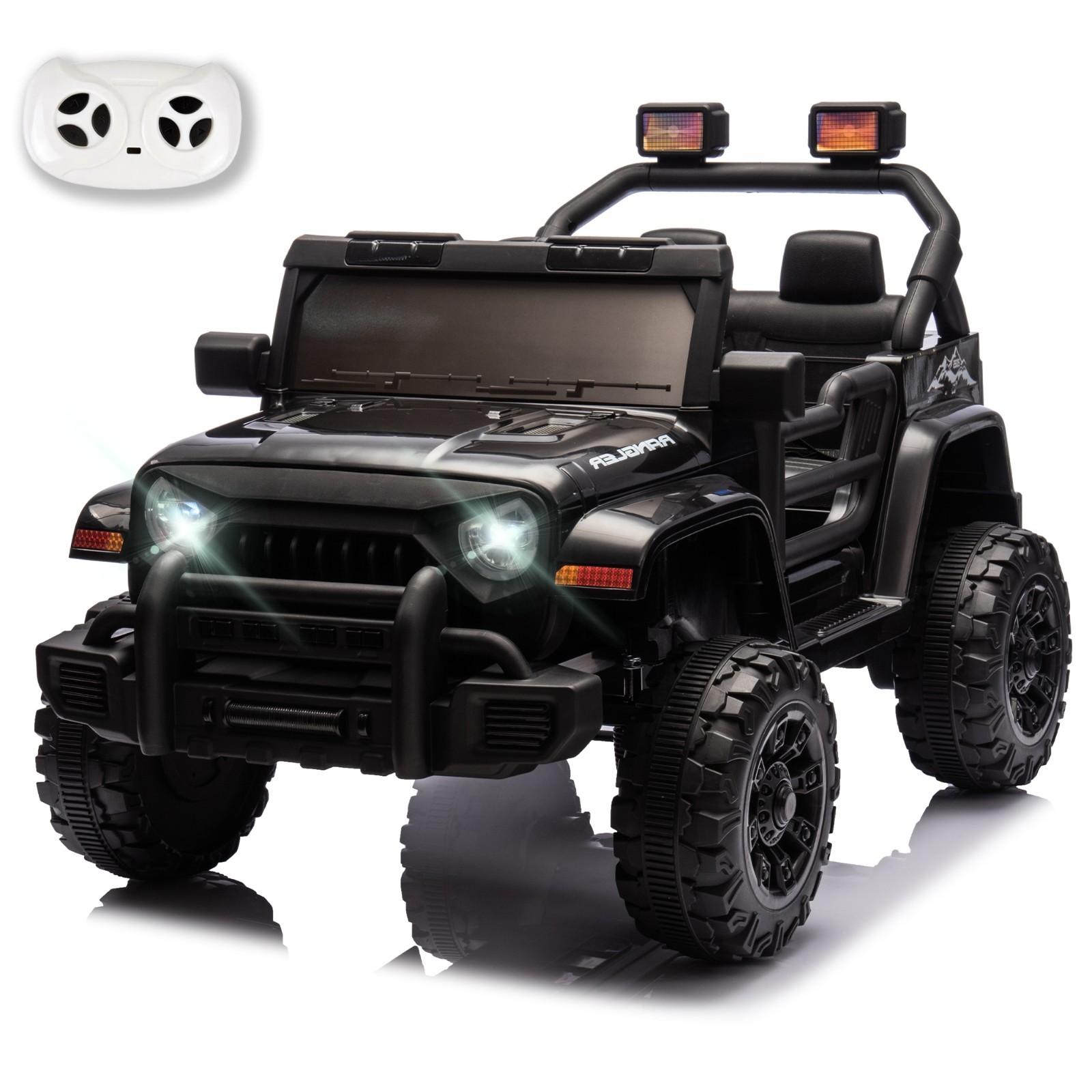 12V Electric Ride On Toys Jeep UTV Car for Kids w/Remote, Battery Powered Wheels