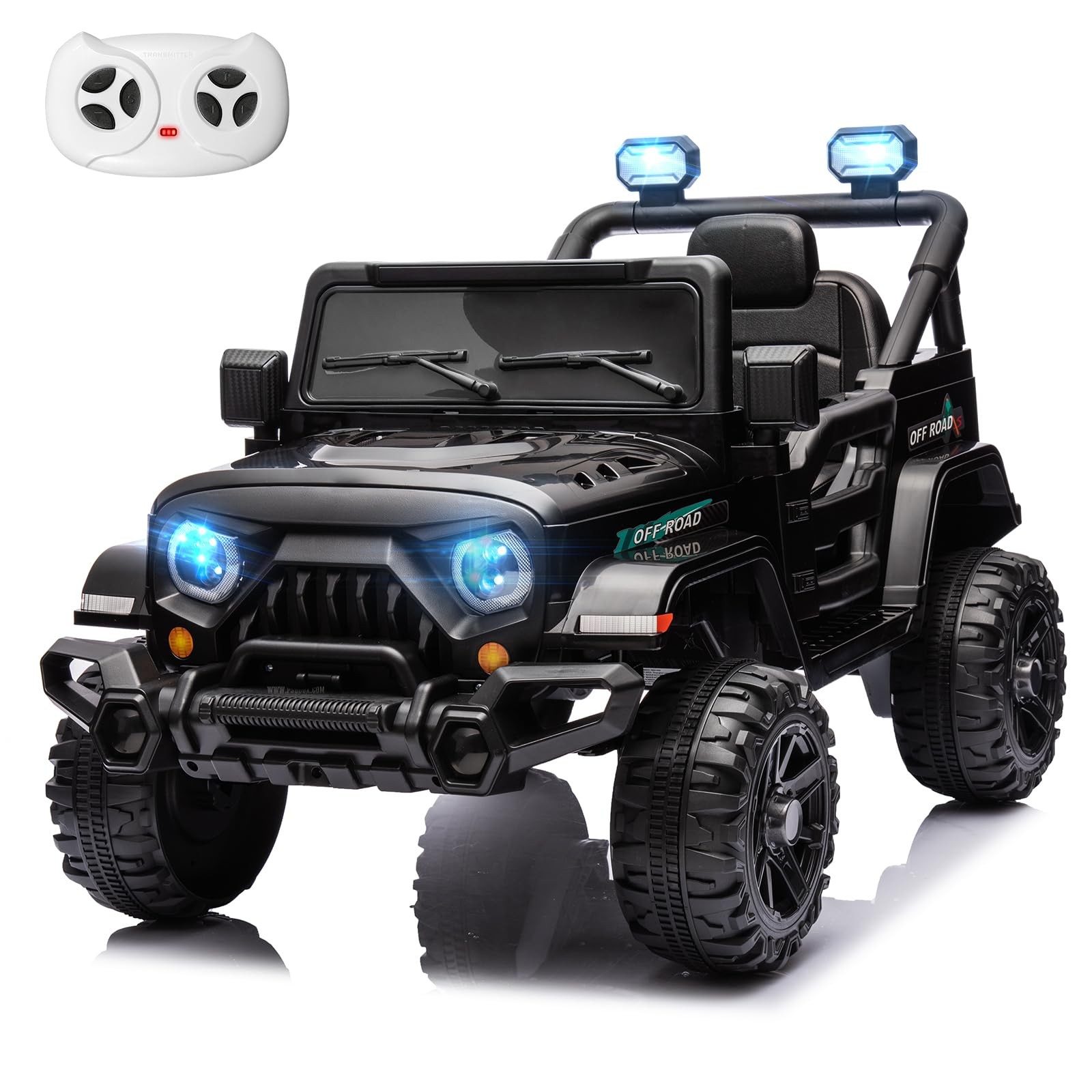 Carro Electrico Para Niños De 3 A 5 Años Montar Manejar Y Jugar Con Luces NUEVO