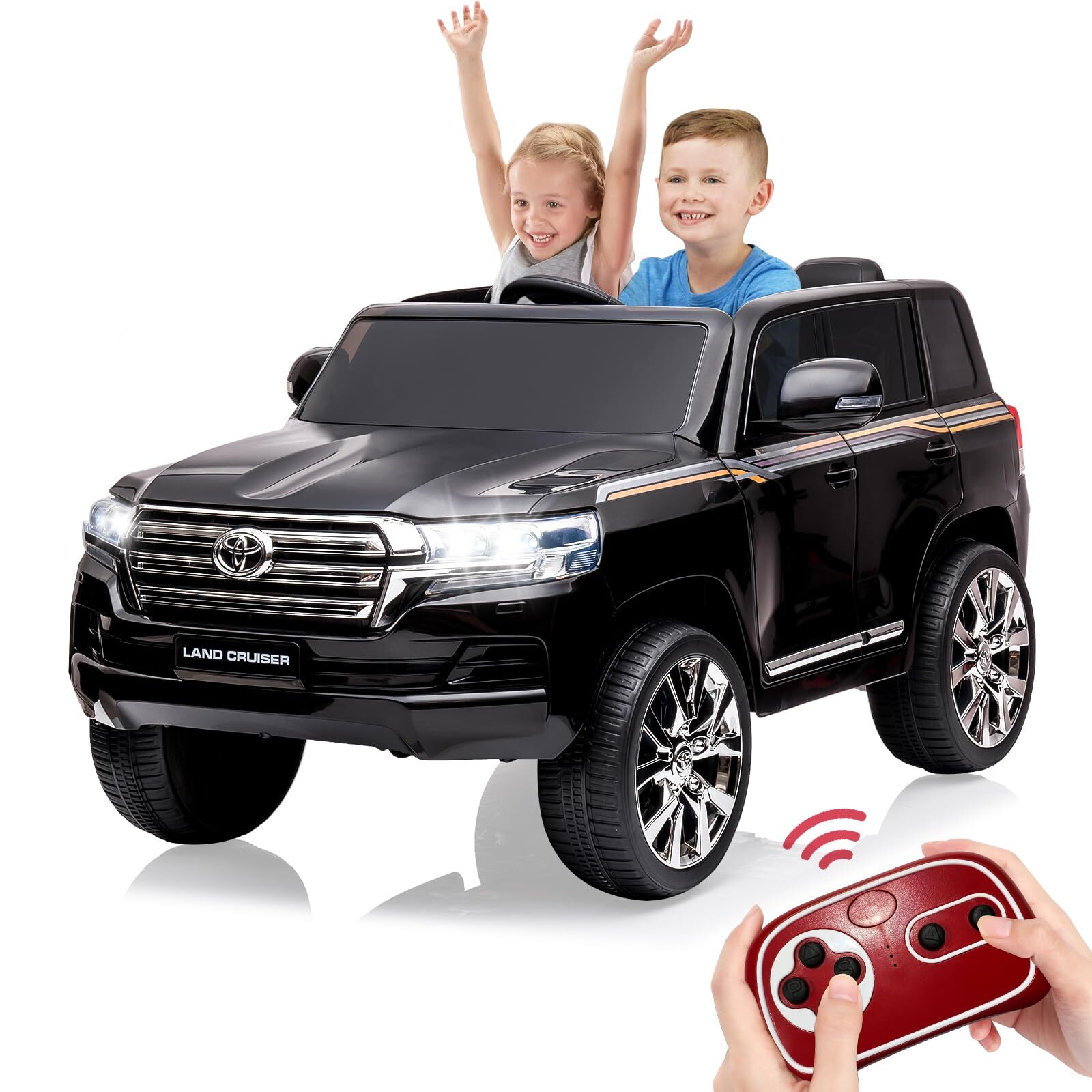Electric Kids Ride on SUV Car 2 Motors Battery Operated 3 Speed LED Lights Music