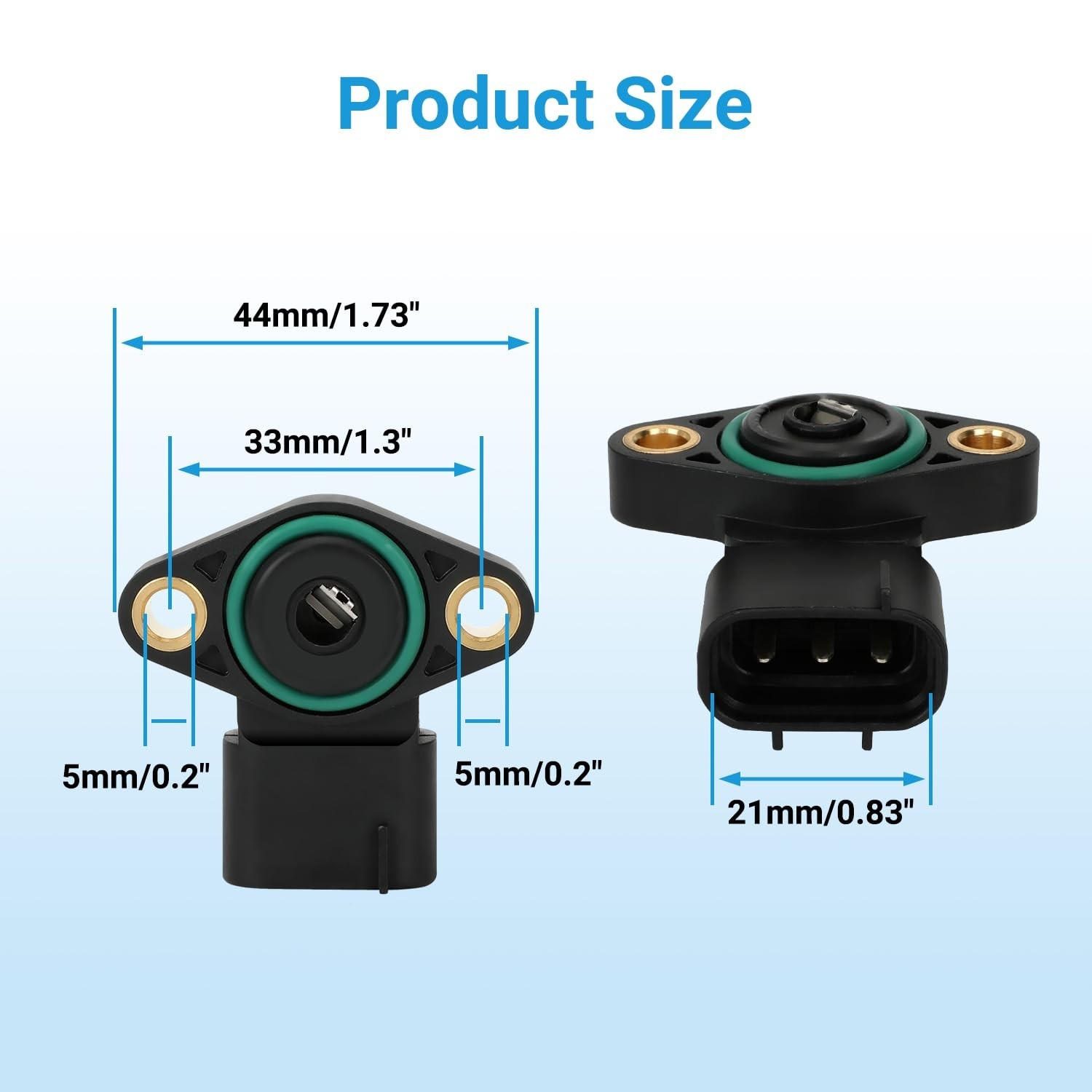 Electric Power Shift Control Motor & Angle Position Sensor Compatible with Ra…