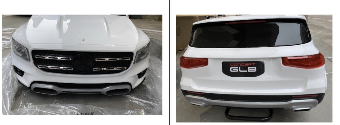Mercedes Benz Licensed Ride on Car with remote control