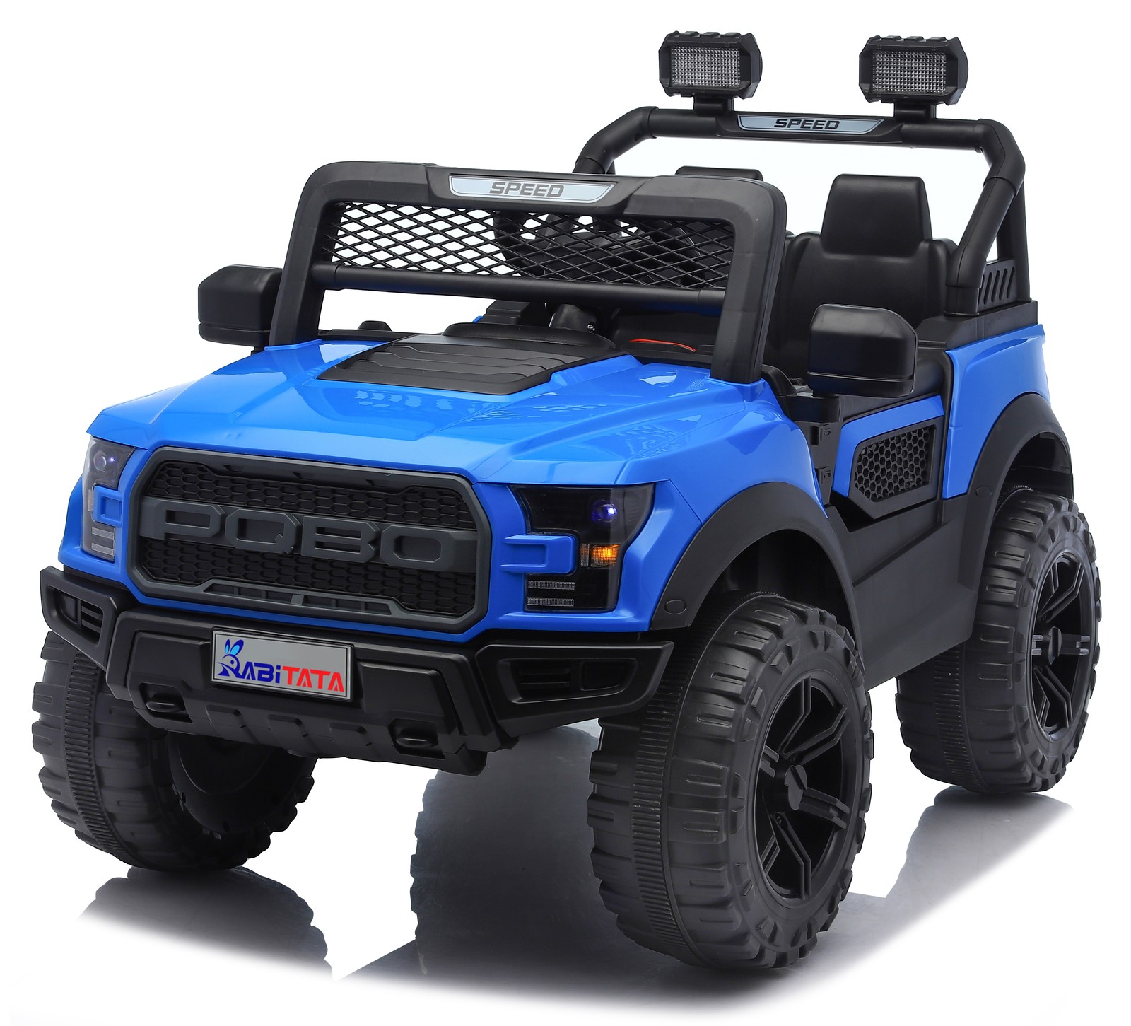 12V Kids Electric Ride On Car 2 Motors Off Road RC LED Music Swing 4WSA 3-8Y
