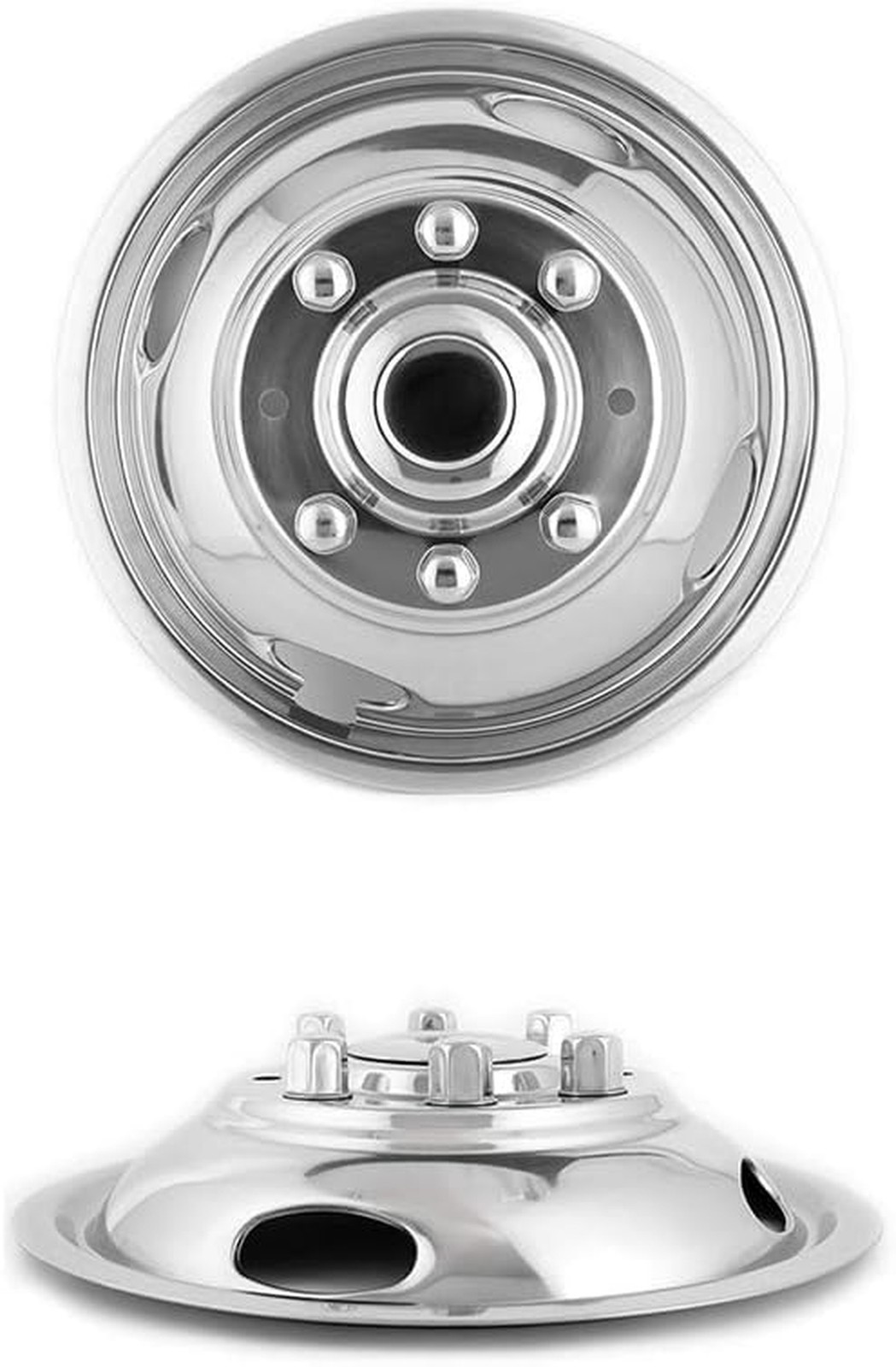 4pcs 17″ Wheel Simulators for Ford F-350 Super Duty 2WD/4WD 2005-2025, Polish…