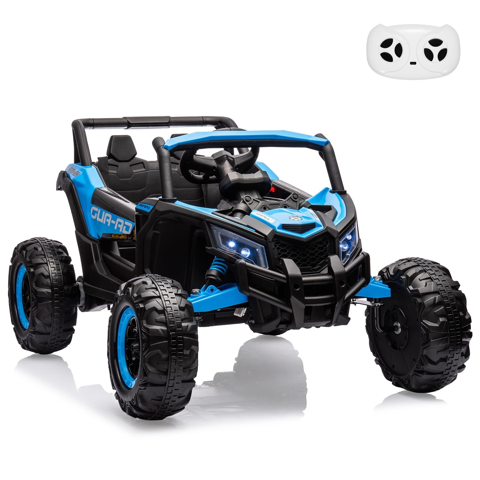 24V Ride on UTV Car Electric Toys 4WD Off-Road Quad W/Remote For Kids Gift