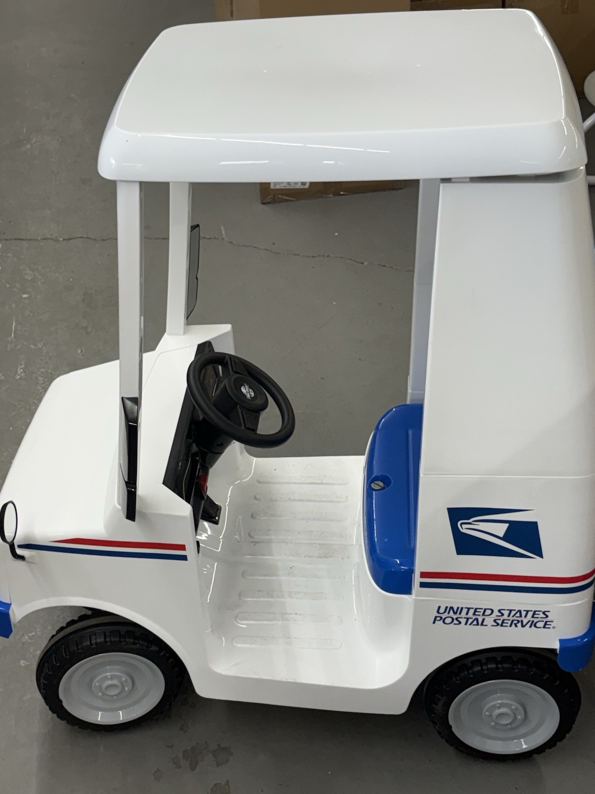 Kid Trax USPS Battery Ride-On Mail Truck with Mailbox Accessory 4-7 2024