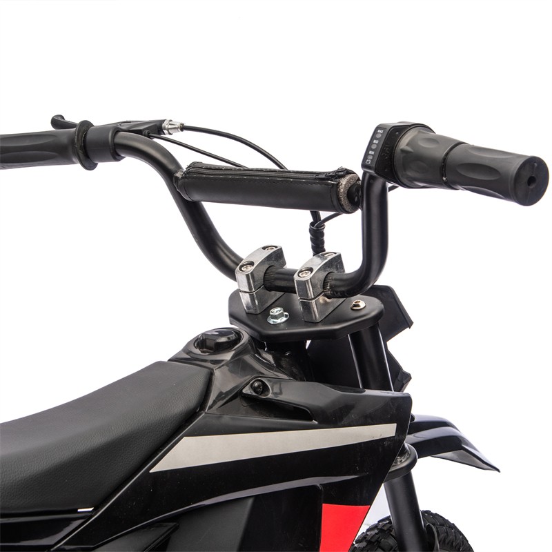 24V Kid Ride On Electric Toy Motocross Motorcycle Adjustable Speed for Aged 5-15