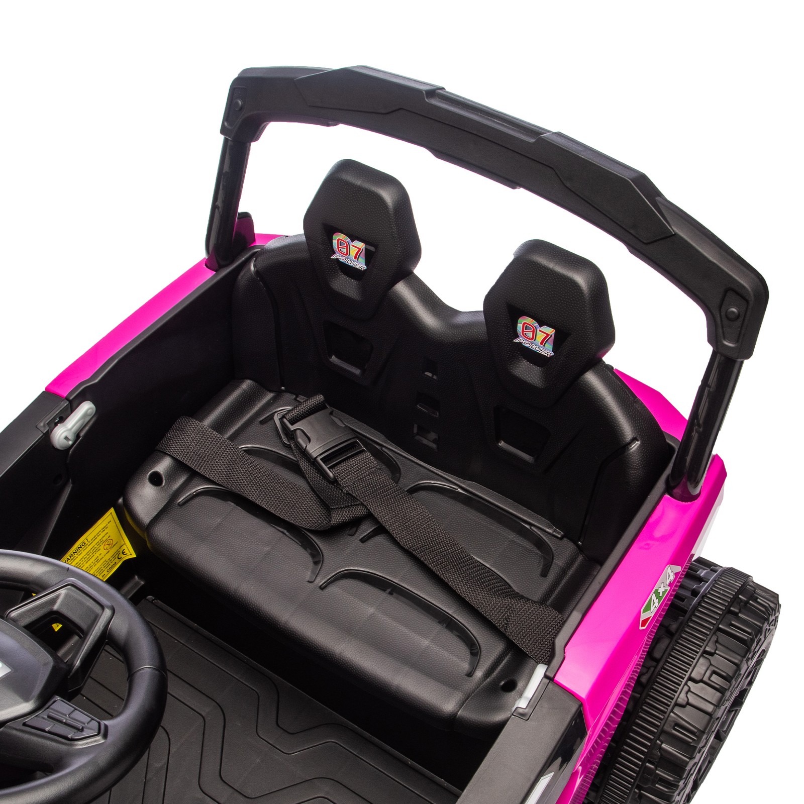 24V Kids Ride on UTV Electric Off-Road Car Speed 1.86-3.11mph w/Remote Control