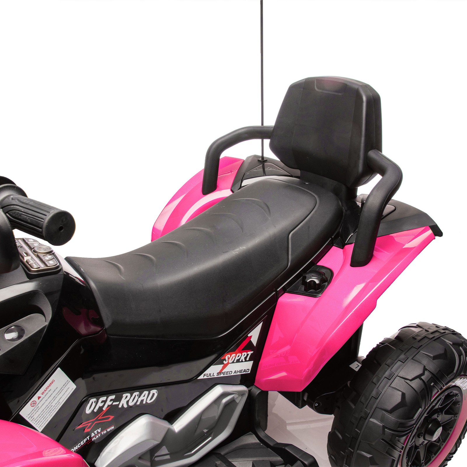 24V Kids Ride On Electric function Music Power Display Bluetooth Kids Aged 3-12