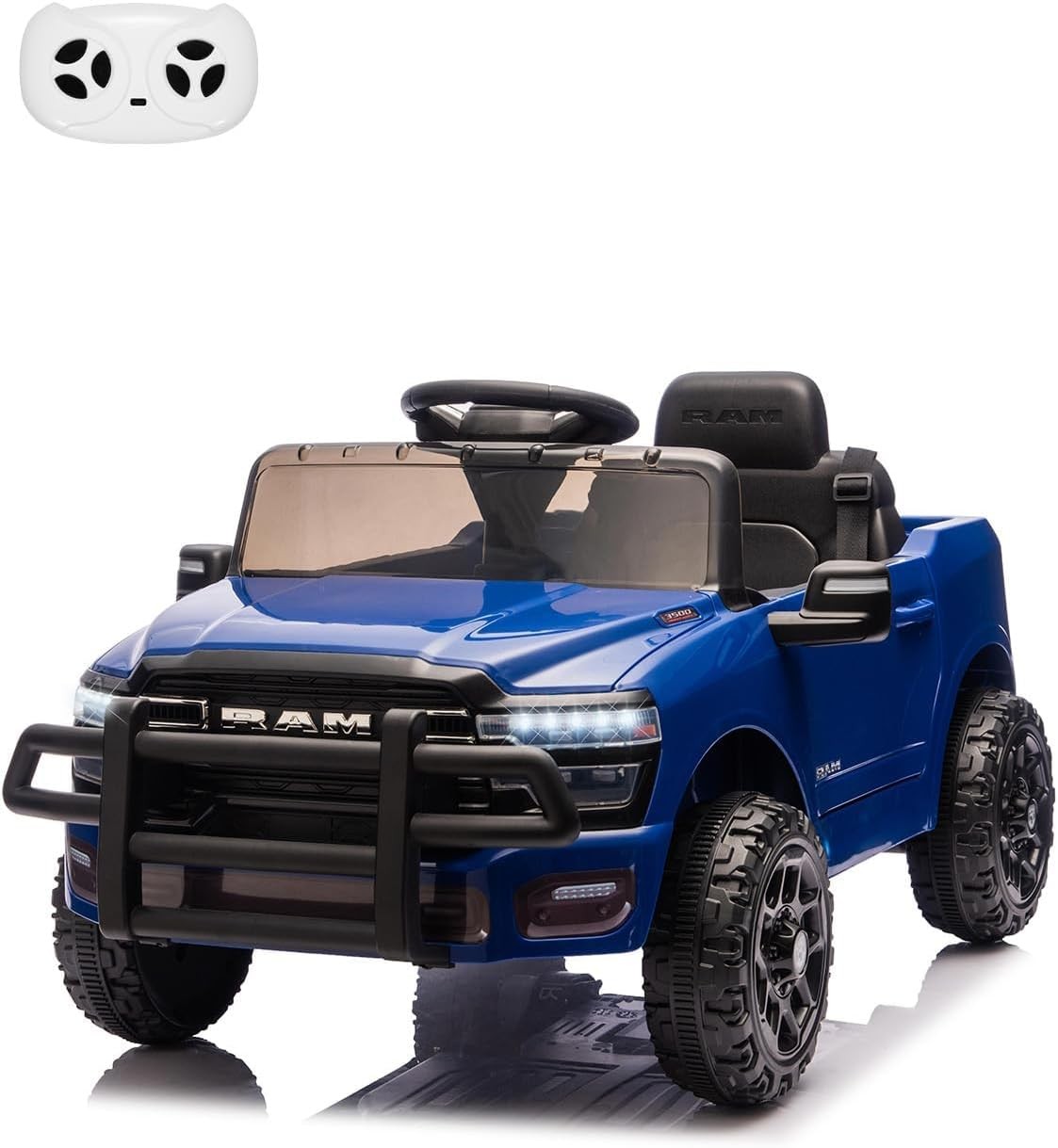 Kids Electric Truck Car w/ Remote Control, Ride On Toys for Boys Girls Children