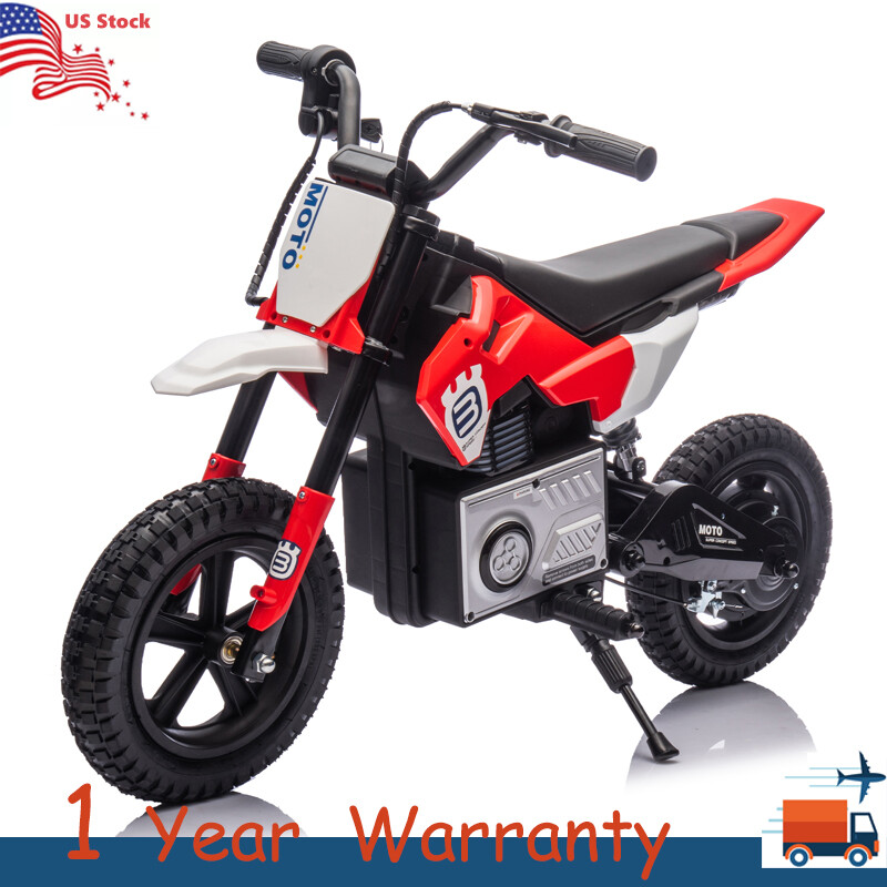 24V Electric Motorcycle Kids Ride On Toy Motocross 200W 9.32MPH For Kids 5-15