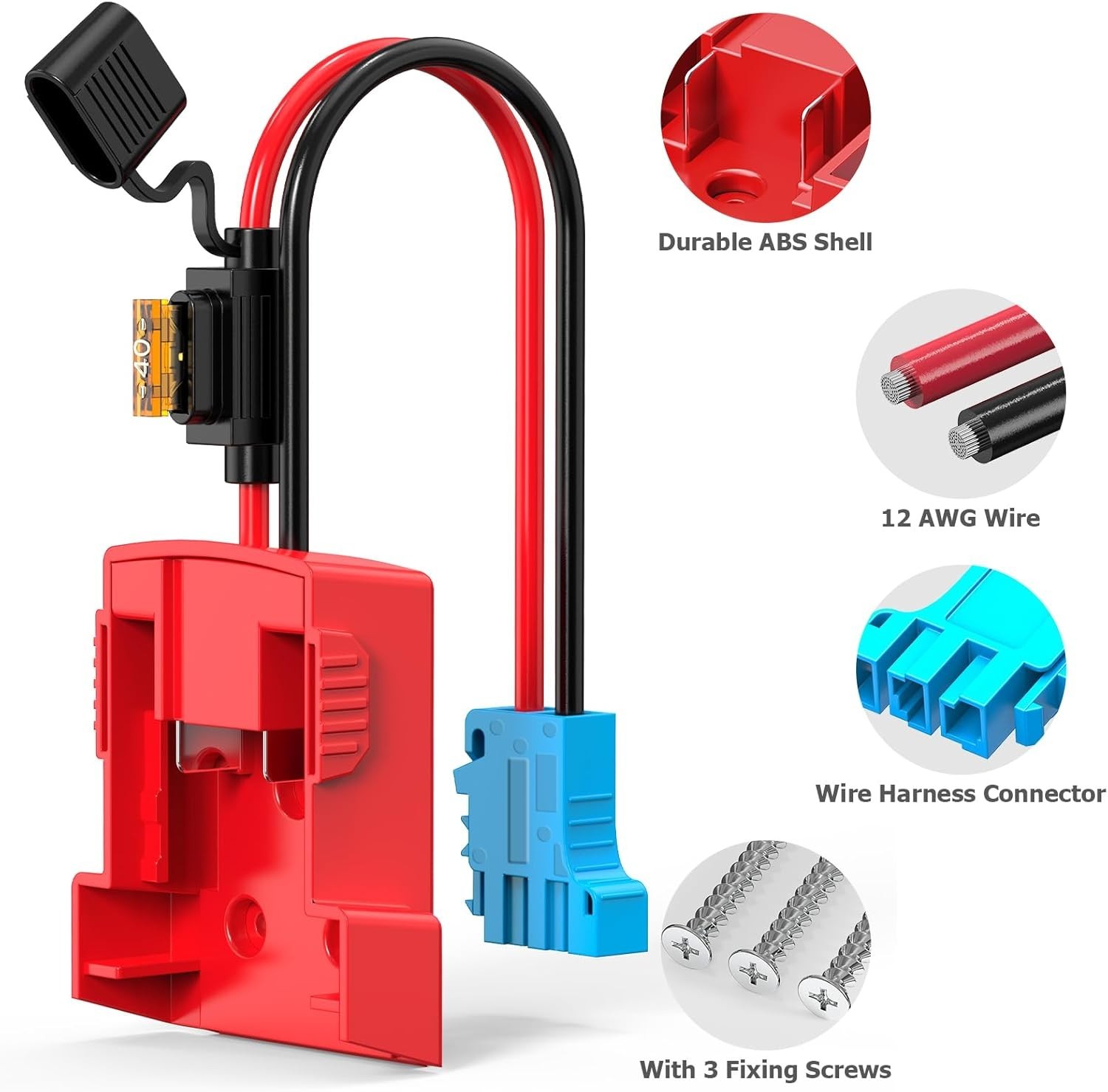 Power Wheels Adapter for Milwaukee 18V Battery Peg Perego Ride On Upgrade Kit