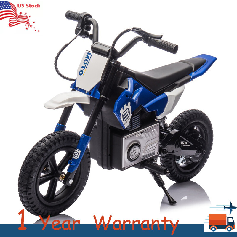 24V Electric Motorcycle Kids Ride On Toy Motocross 200W 9.32MPH For Kids 5-15