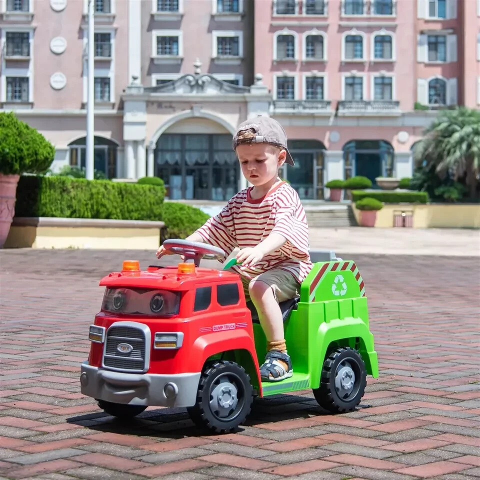 Freddo Dump Truck 1 Seater Ride-On Vehicle