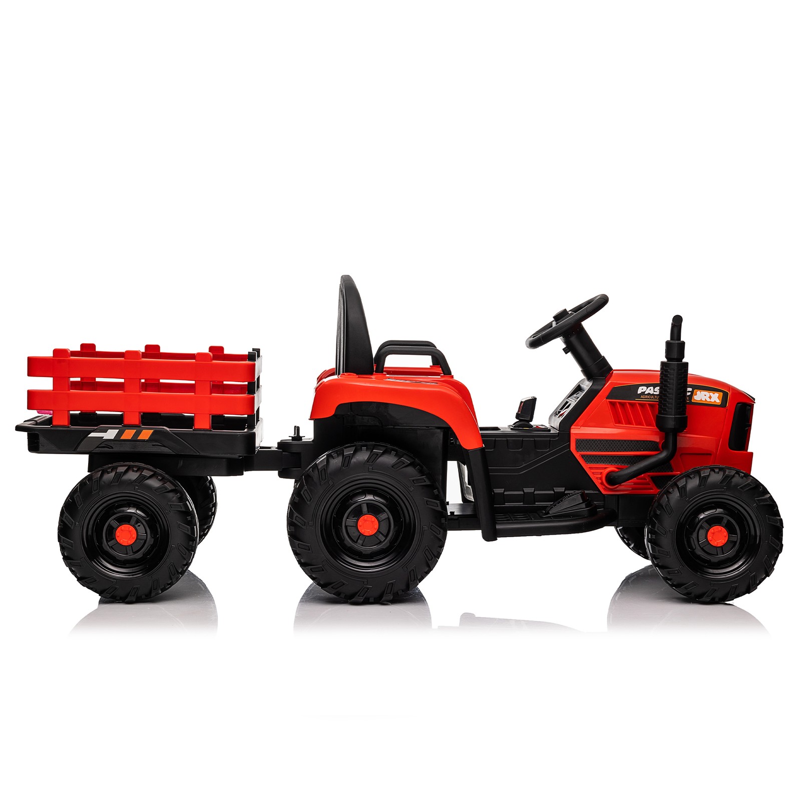 Ride on Tractor 24V 400W Powered Electric Tractor Toy electric car for kids Red