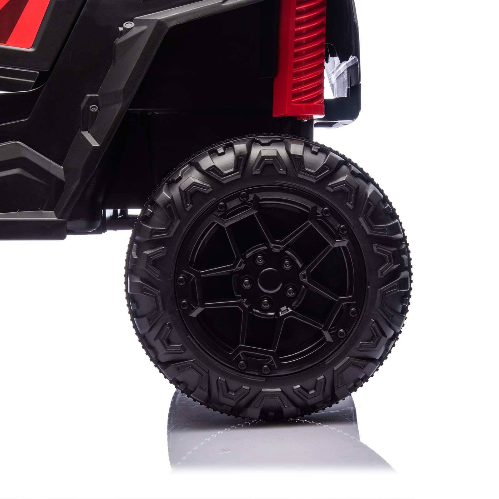 24V 400W Electric Ride on UTV Car Toys Power Wheels for Kids with Remote Black