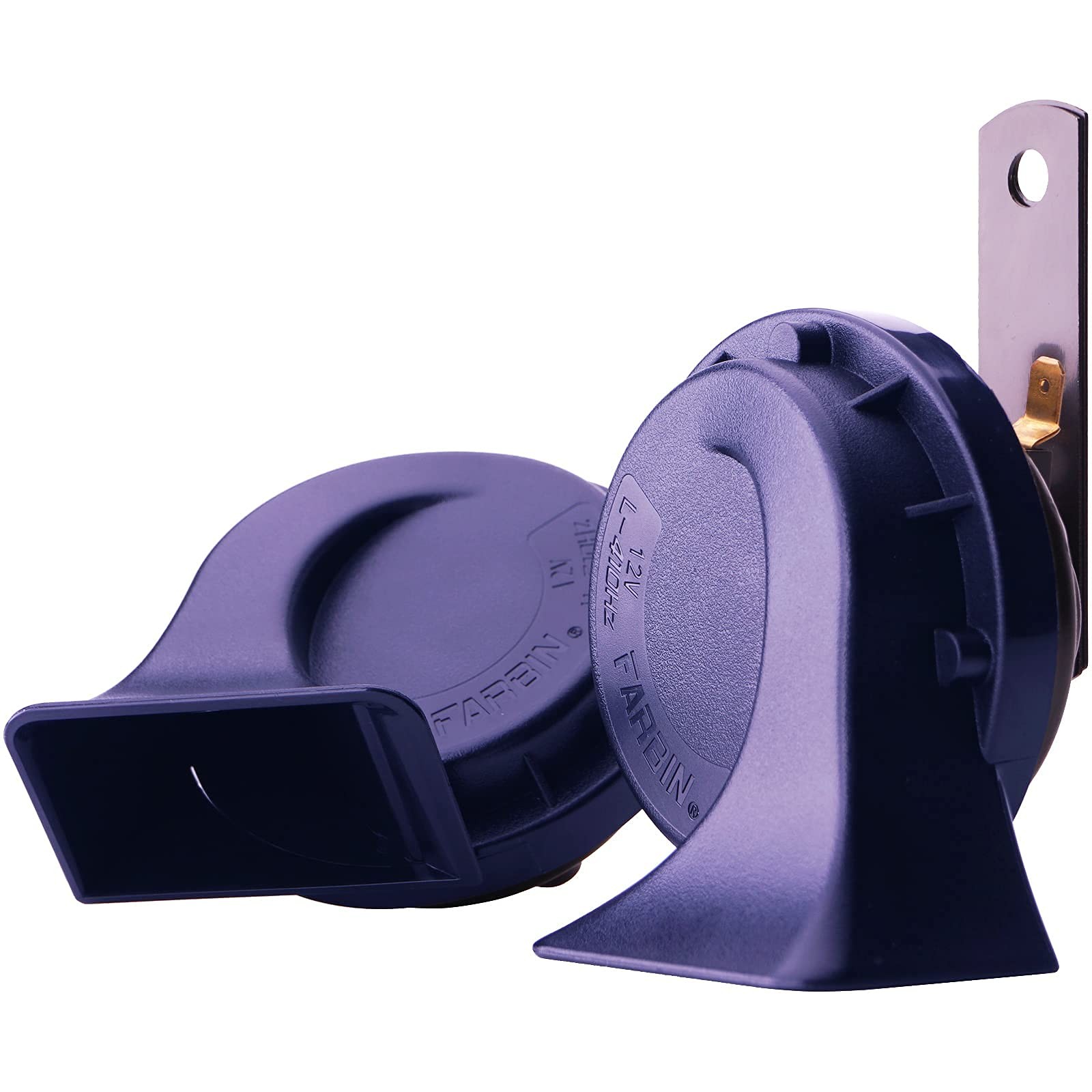 Blue Motohorn,12V Train Horn for Car 130dB,Super Loud Horn for Truck,Dual Ton…