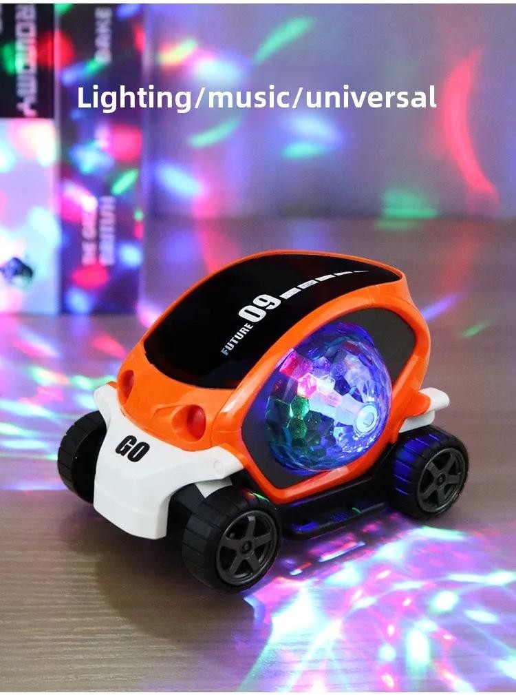 Baby Toddler Crawling Sensory Toys Electronic Car Plastic Present Lovely Car