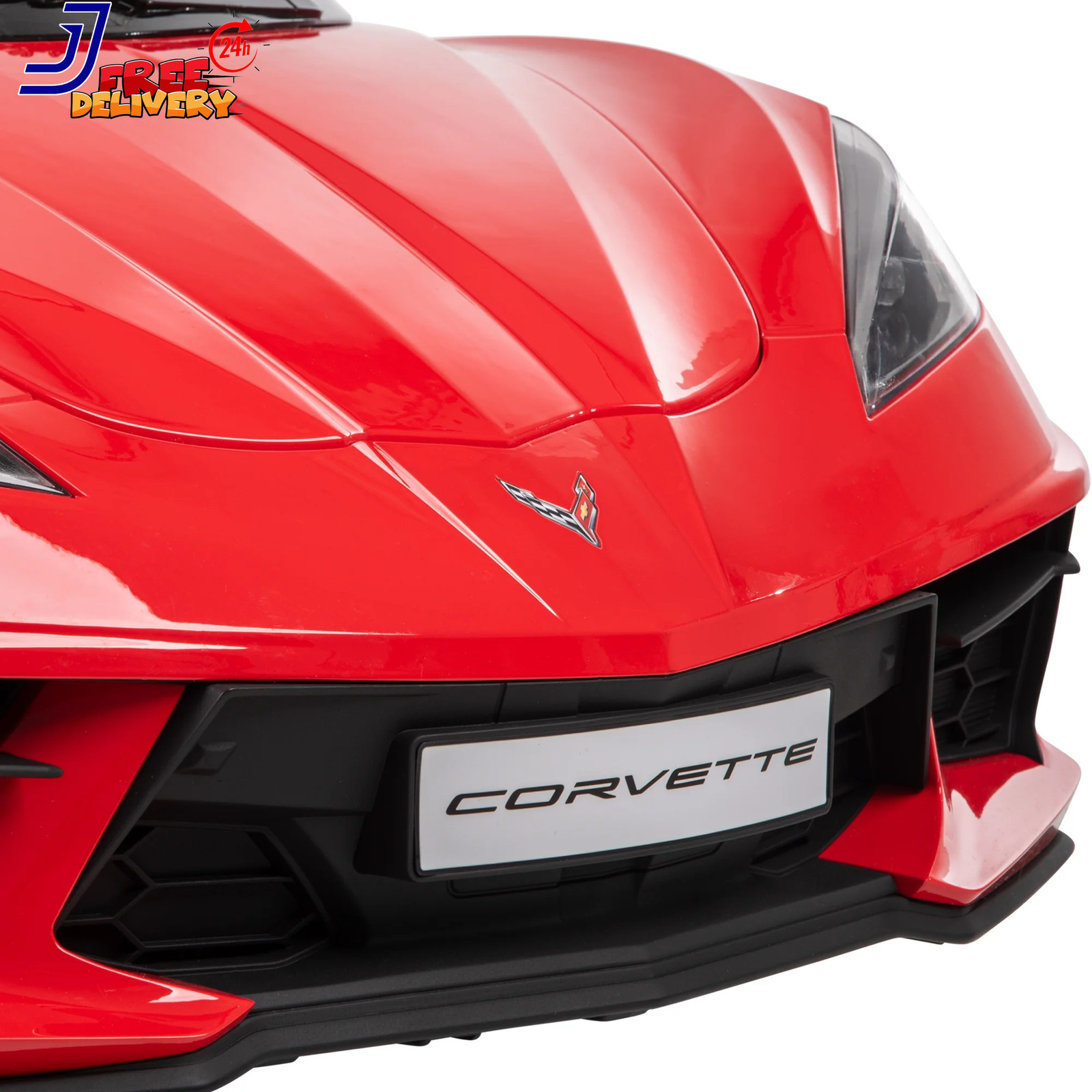 12V Corvette Stingray Battery Powered Ride-On Car Children Ages 3+ Sounds