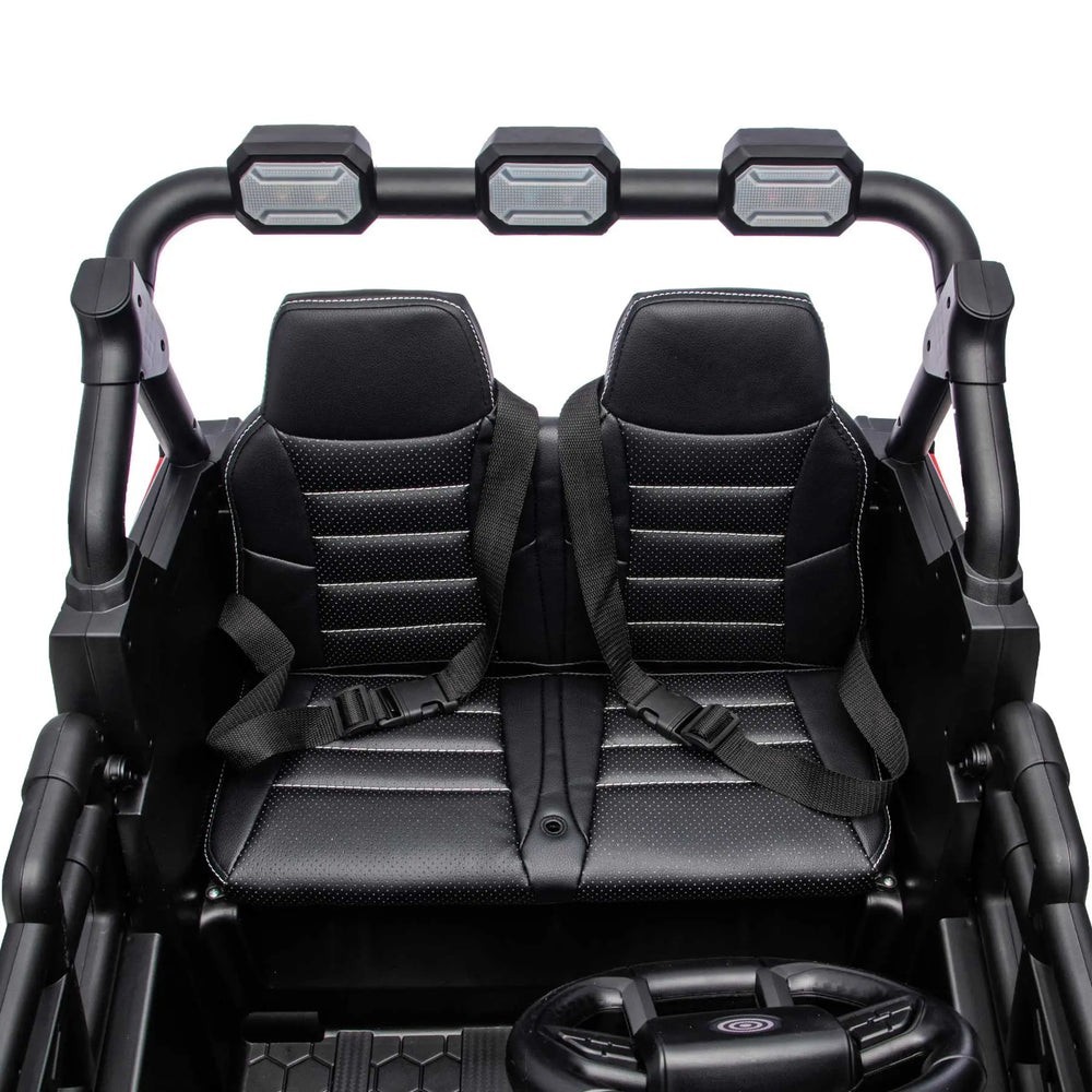 24V 4WD KIDS RIDE ON ELECTRIC UTV CAR 480W 4X POWERFUL MOTORS,2 SEATER LIGHTS+RC