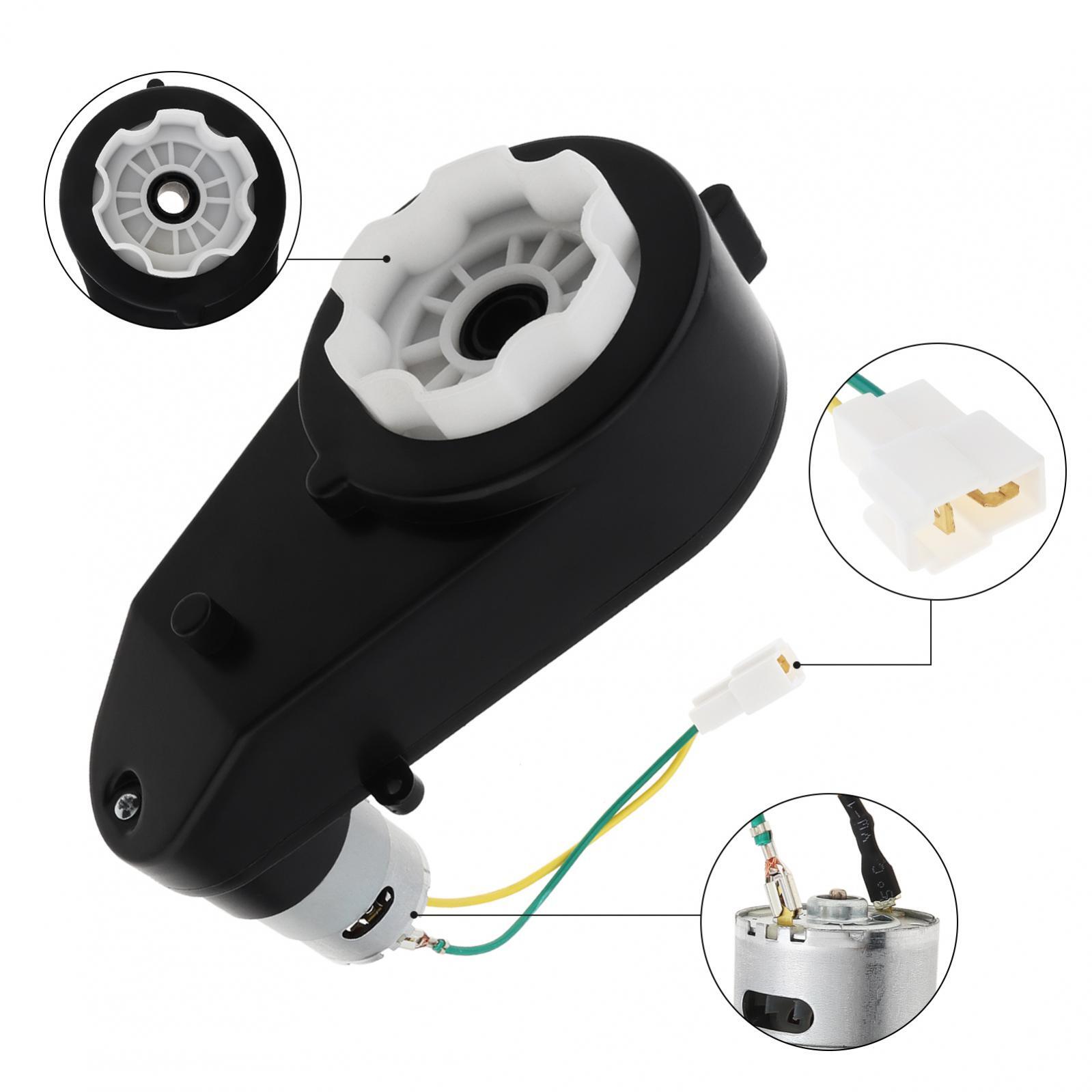 High Speed 24V RS555 40000RPM Gears Motor Gearbox for Power Wheels Ride on Toys