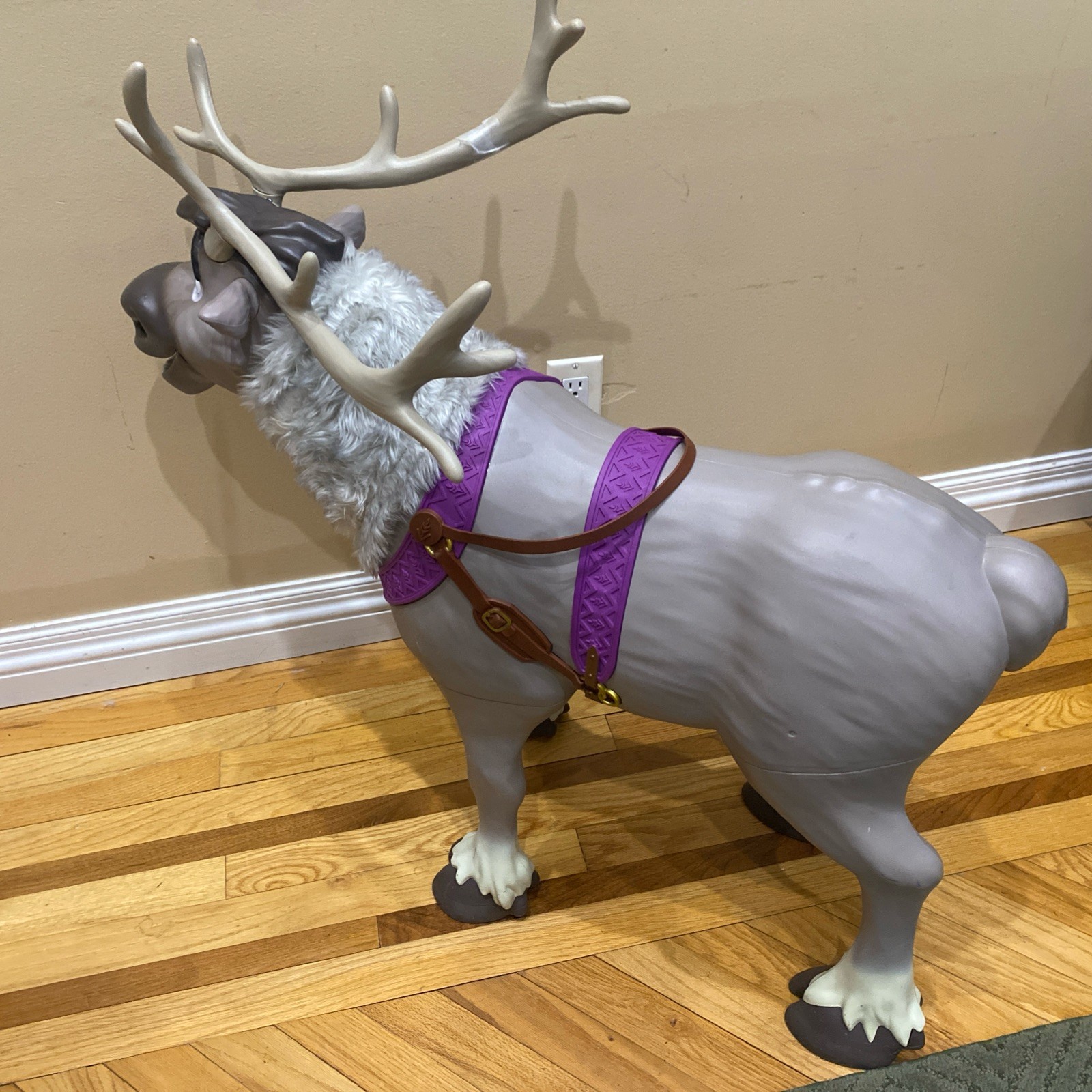 Disney Frozen 2 Playdate Sven Ride-On Reindeer Child Size Toy with Sounds