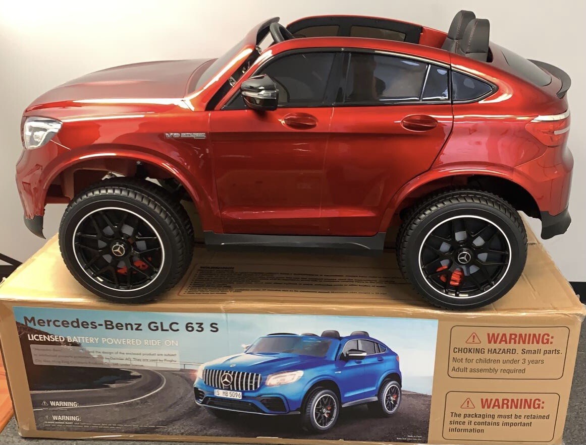 Ride On Toy 12V Kids Electric Cars Remote Control Two Seats