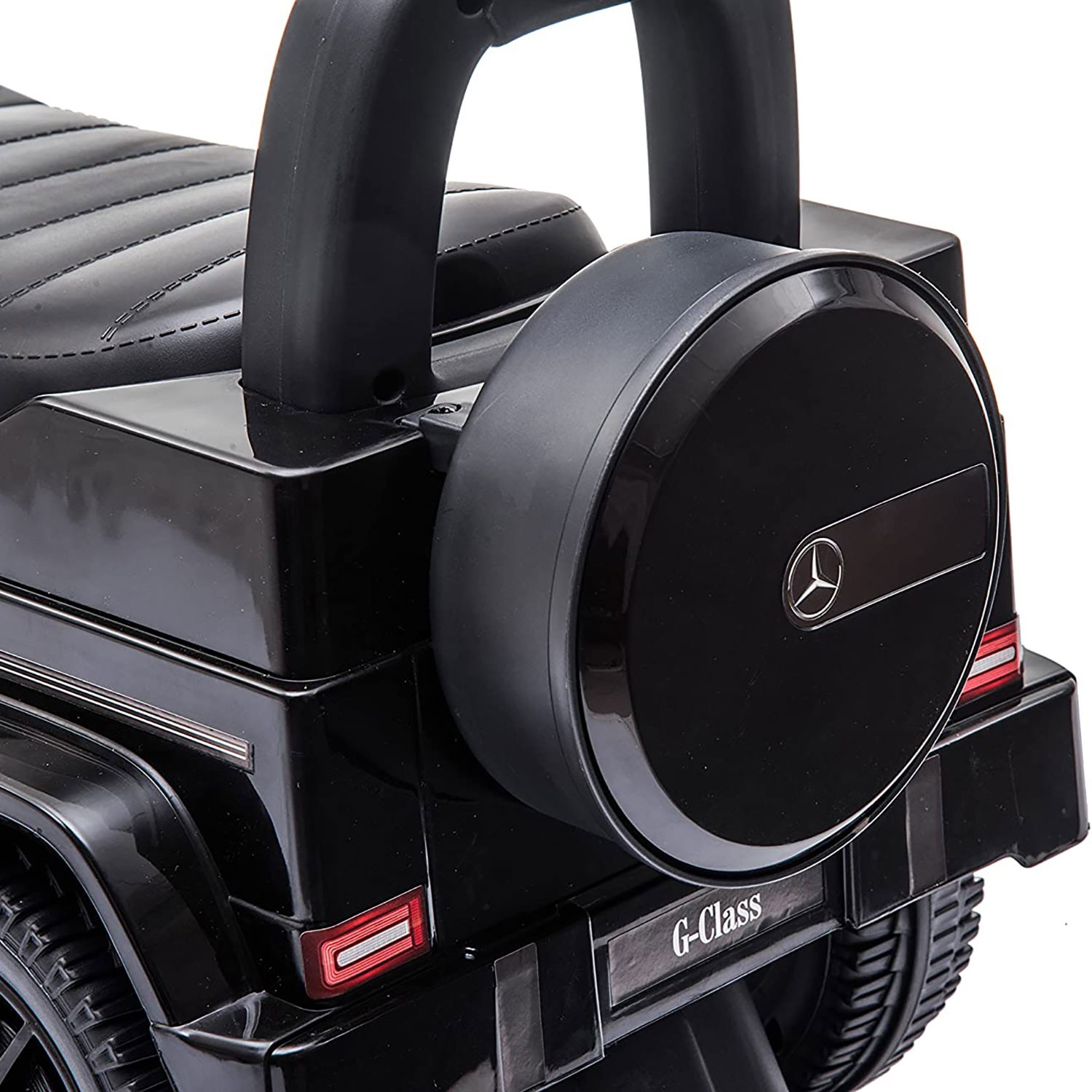 Best Ride On Cars Realistic Mercedes G-Wagon Push Car & Walker, Black (Open Box)