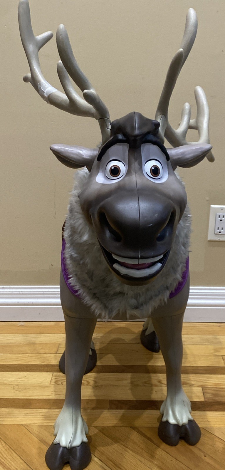 Disney Frozen 2 Playdate Sven Ride-On Reindeer Child Size Toy with Sounds
