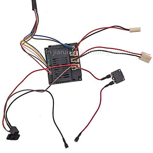 weelye 12 Volt Children Electric Car DIY Modified Wires and Switch Kit,with 2.4G