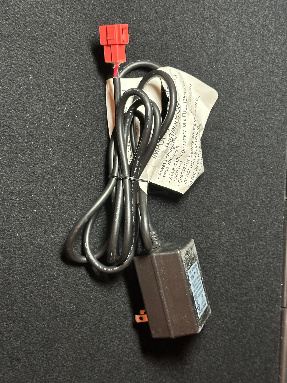 Kid Trax Battery Charger Class 2 Model SL06-04-01