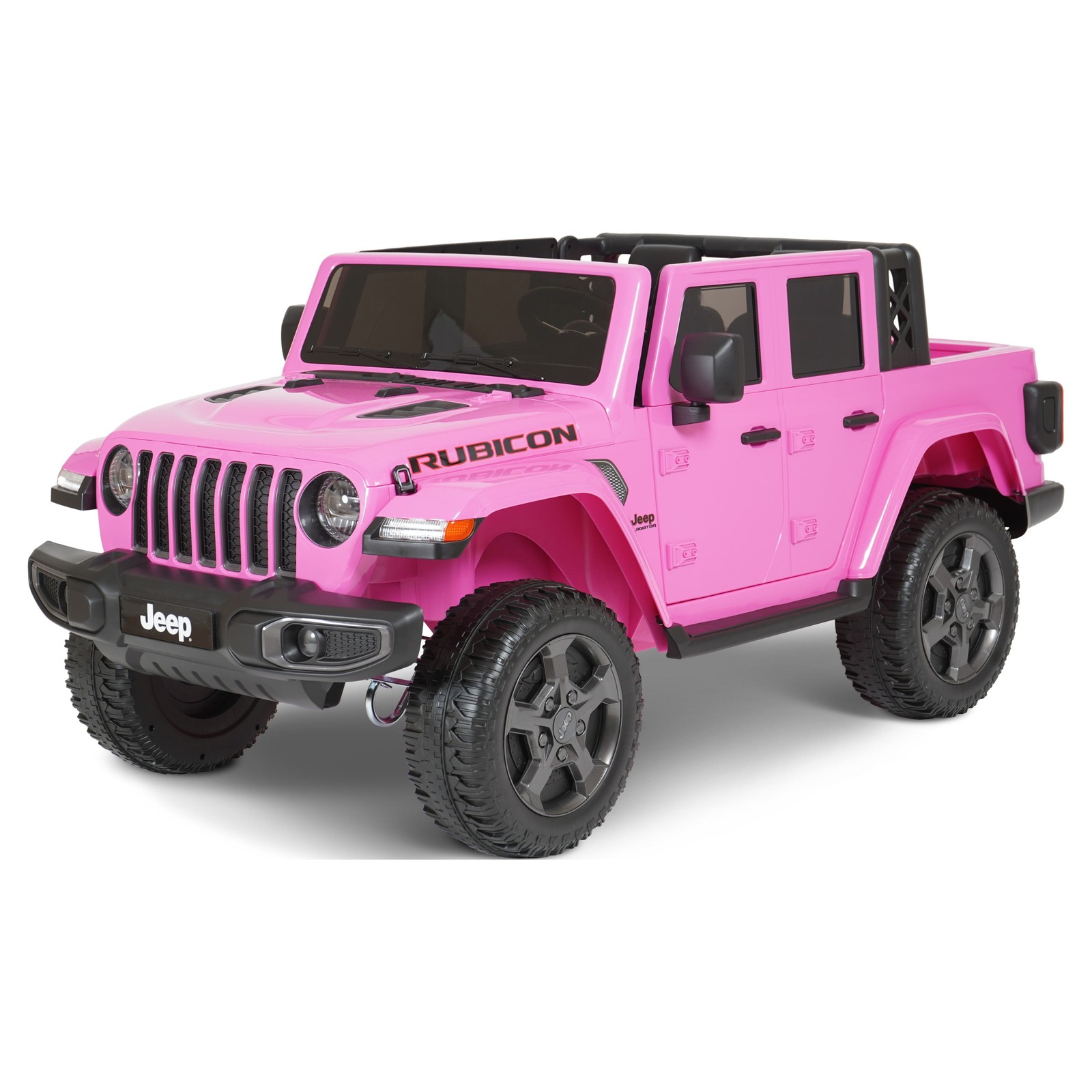 12 volt Jeep Gladiator Battery Powered Ride On Vehicle, Pink, Gray or Blue