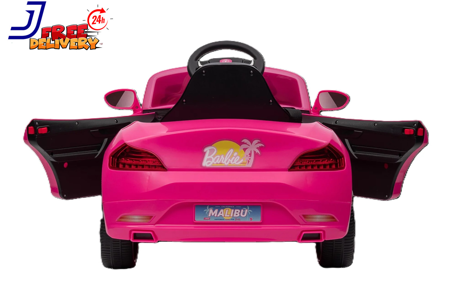 Disney Princess 6V Battery Powered Electric Scooter Ages 3-7 Pink FREE SHIPPING