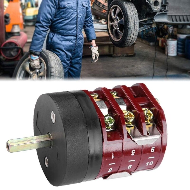 32A Car Tire Machine Reversing Switches with Overload Protective for Garage Use
