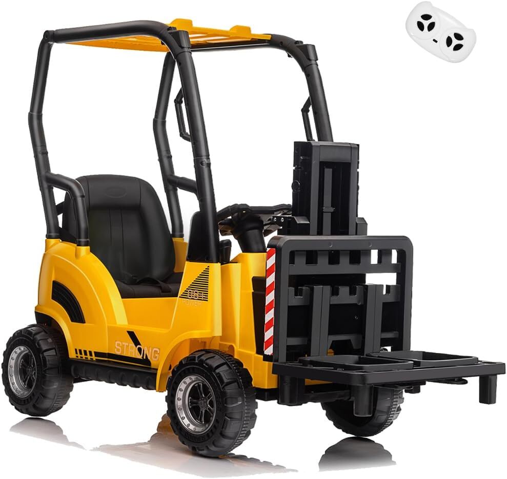 Kids Ride On Forklift Car 12V Electric Forklift Ride On Toys with Remote Control