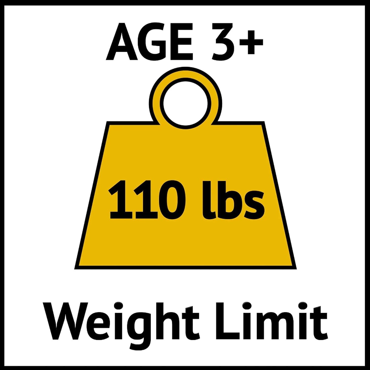 Kid’s Yellow Excavator Toy with 360 Rotation Base