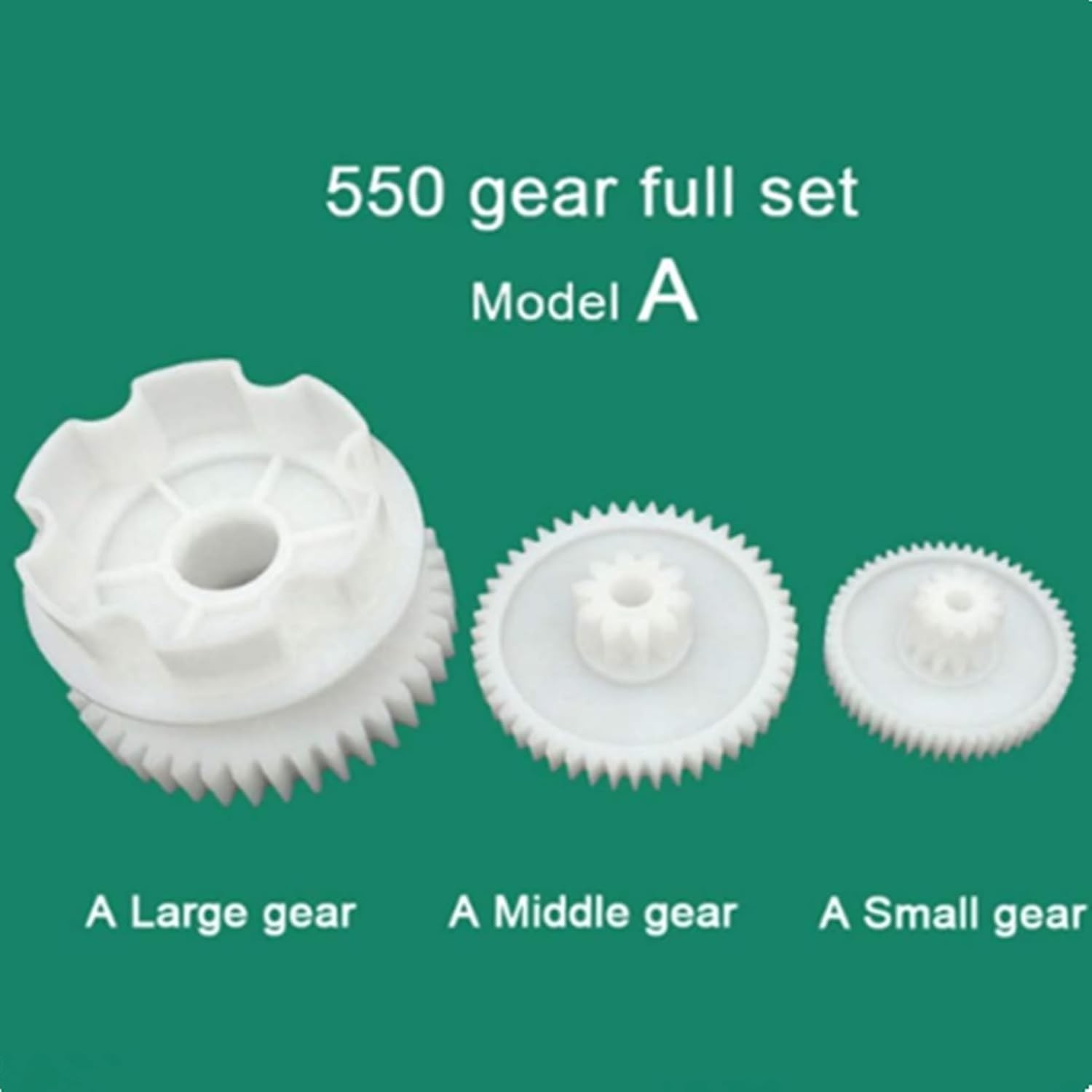 Precision Engineered 3-Gear Set for RS550 Ride-On Cars – Perfect Fit Replacement