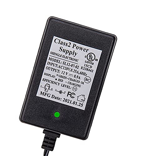 12 Volt Swith Indicator Battery Charger for Ride On Toy,12V0.9A Kids Electric