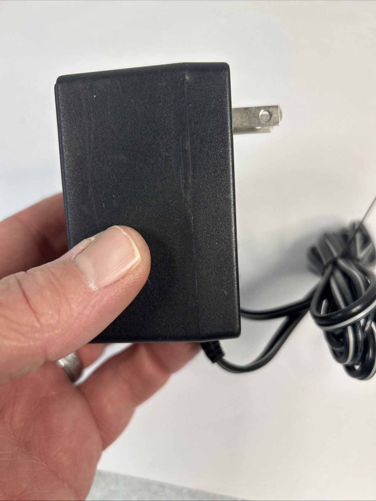 Genuine Power Wheels Charger Adapter Plug AC DC 12VDC 00801-0972 12V Read