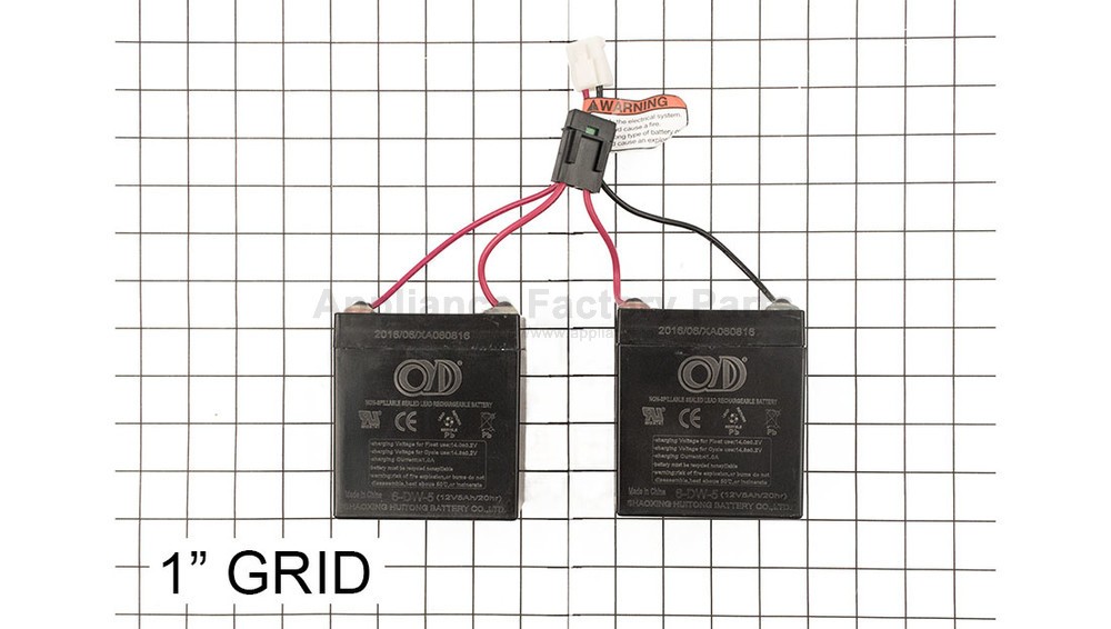 Appliance Factory Parts W25143490003 Razor – Crazy Cart Battery w/30 Amp Fuse
